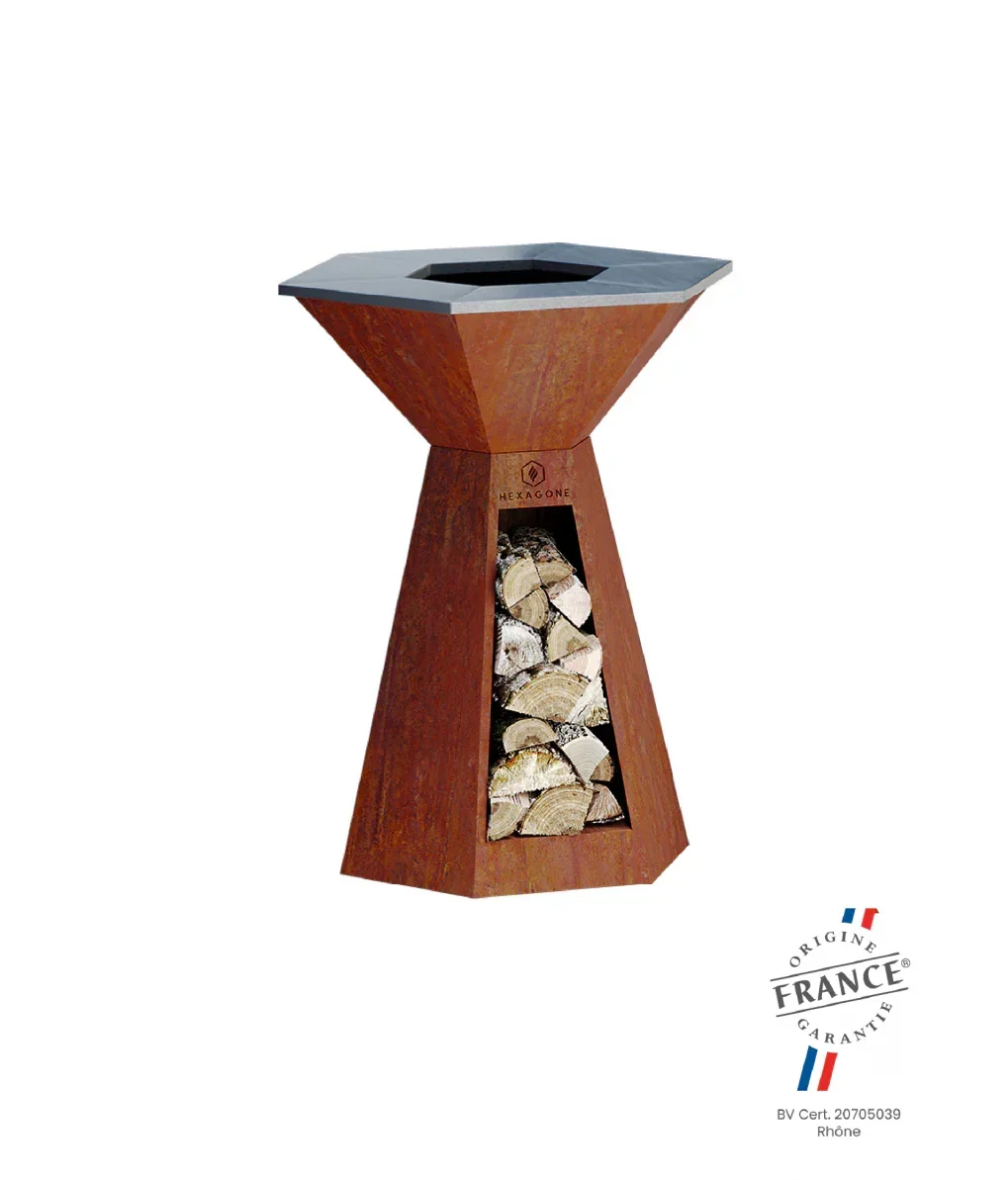 Brasero Hexagone Agape 85