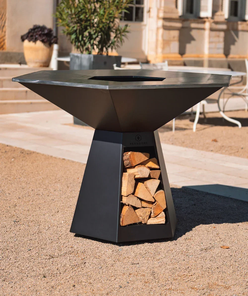 Brasero-plancha Grand Banquet 150 Noir — Hexagone – Image 2