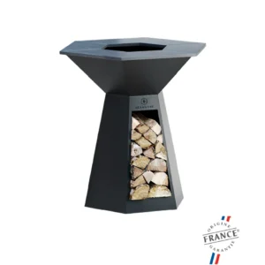 Brasero-plancha Festin 105 Noir — Hexagone