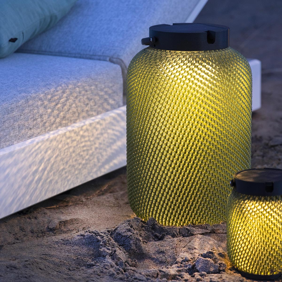 Lanterne Lolie olive — Les Jardins (Made in France)