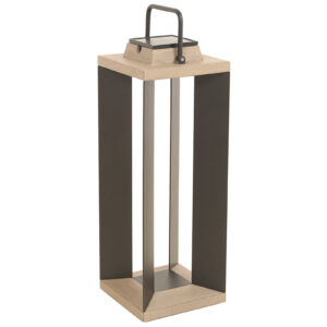 Lanterne Teckalu 65 cm noir — Les Jardins